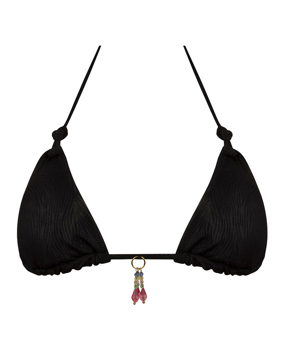 Maillot de bain triangle mousse La Muse des Vagues noir Antigel Bain EBB2726-NO 10