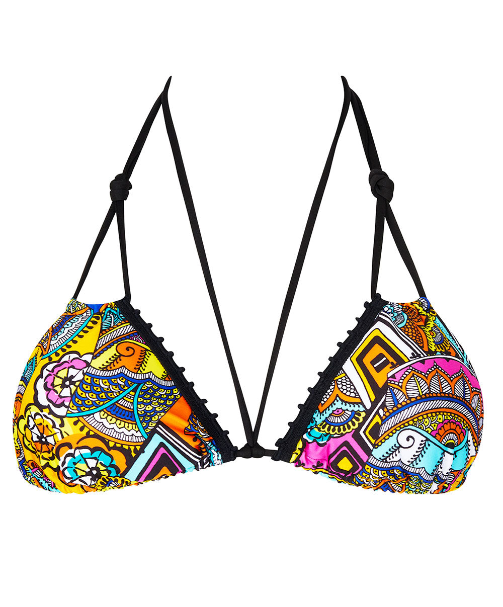 Maillot de bain triangle mousse La Nomade multicolore Antigel Bain EBB2757-EN