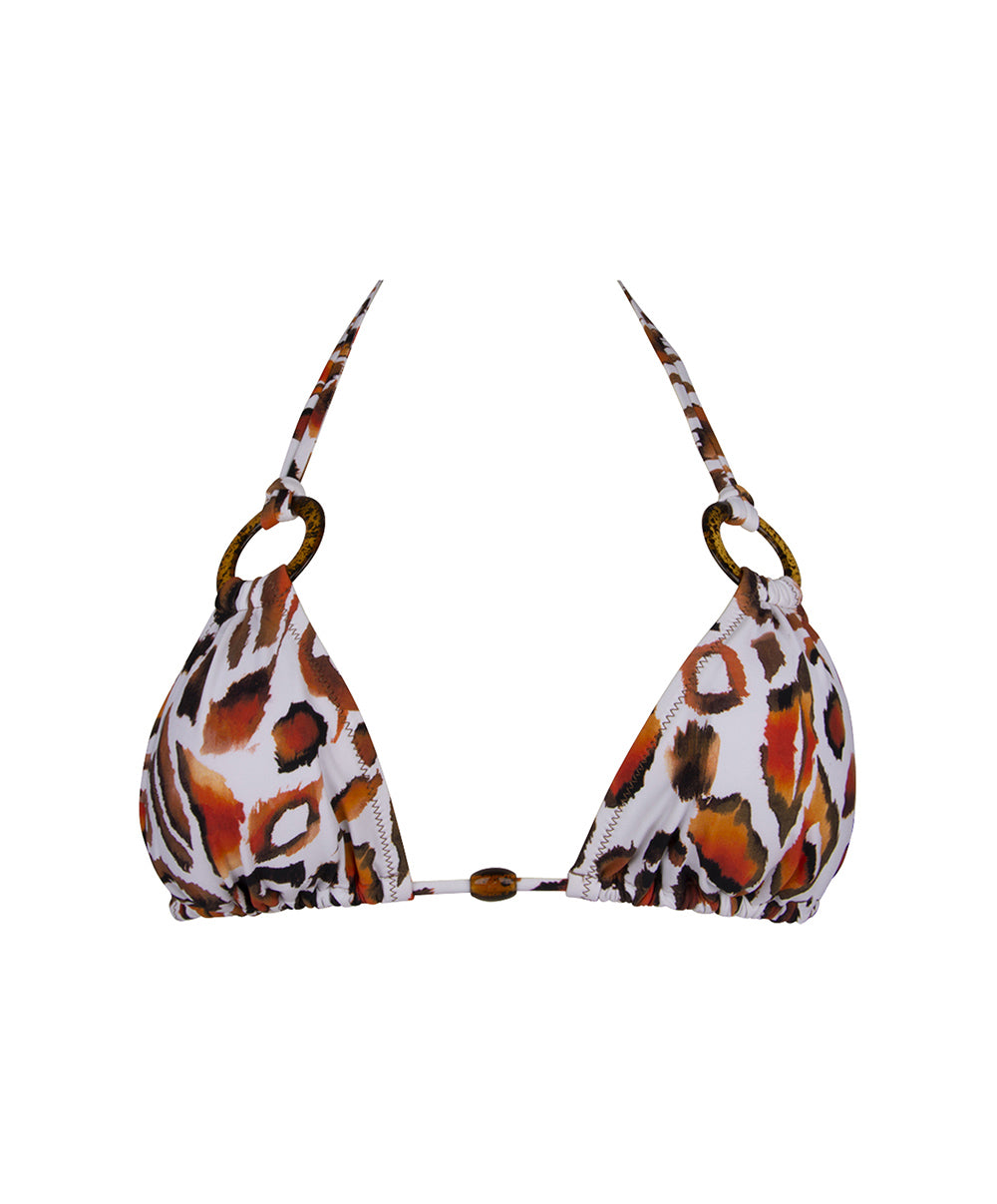 Maillot de bain triangle mousse La Muse Féline panthère Antigel Bain EBB2746-BF