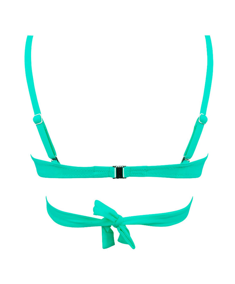 Maillot de bain triangle mousse sans armatures La Chiquissima émeraude Antigel Bain EBB2714-MD 10