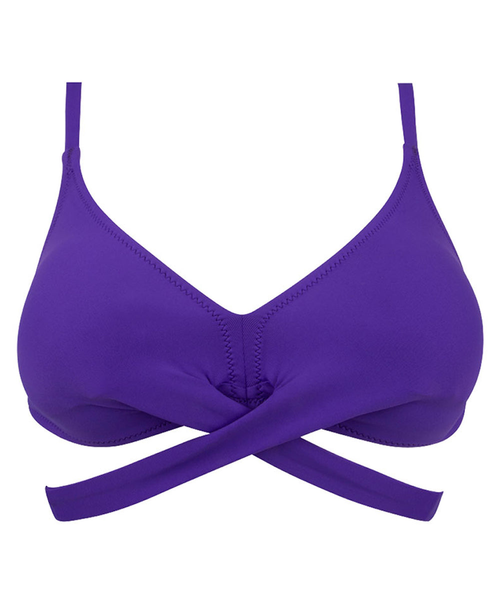 Maillot de bain triangle mousse sans armatures La Chiquissima purple Antigel Bain EBB2714-MP 10