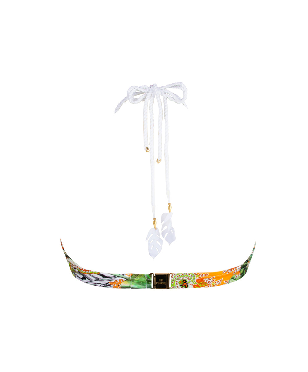 Maillot de bain triangle sans armatures Lise Charmel bain Féérie Tropicale nature tropicale ABB2048-NT