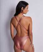 Maillot de bain 1 pièce Sunlight glow Cuivre Aubade Bain 2U67-CUVR