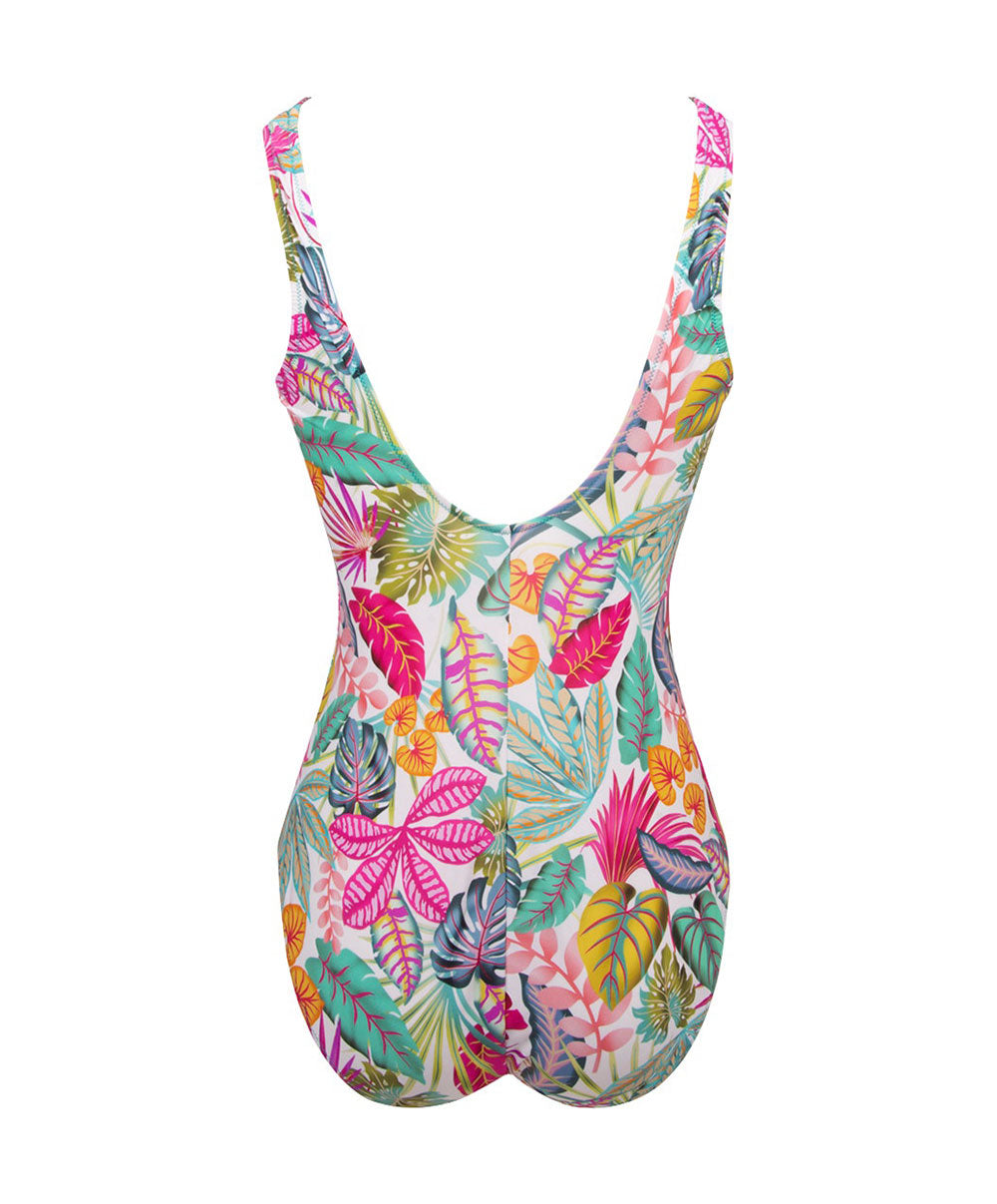 Maillot de bain une pièce sans armatures La Muse des Îles multicolore Antigel Bain FBB9266-IP 10