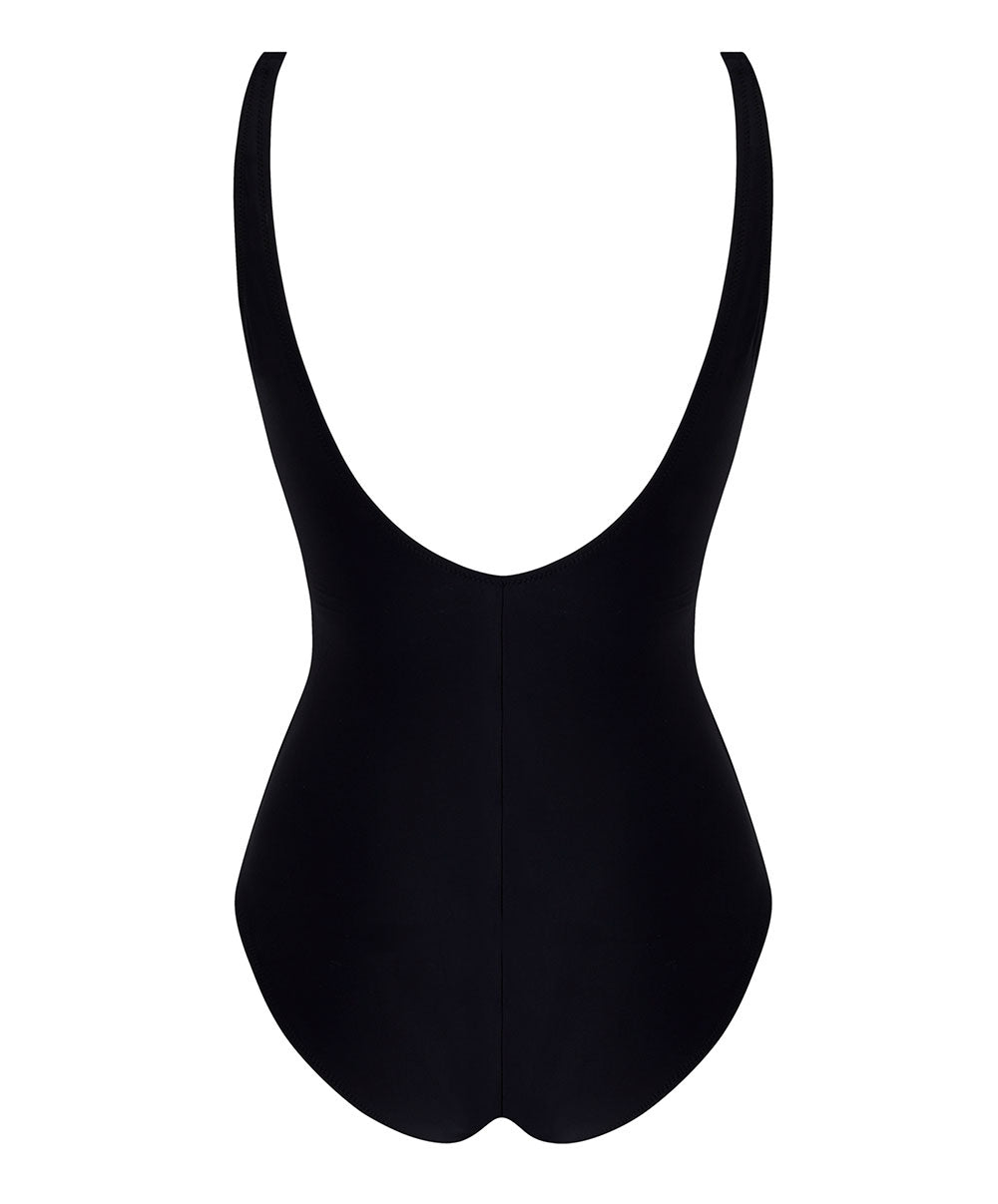 Maillot de bain une pièce maintien L'Antigel Globe auburn rayé Antigel Bain FBB9277-AR