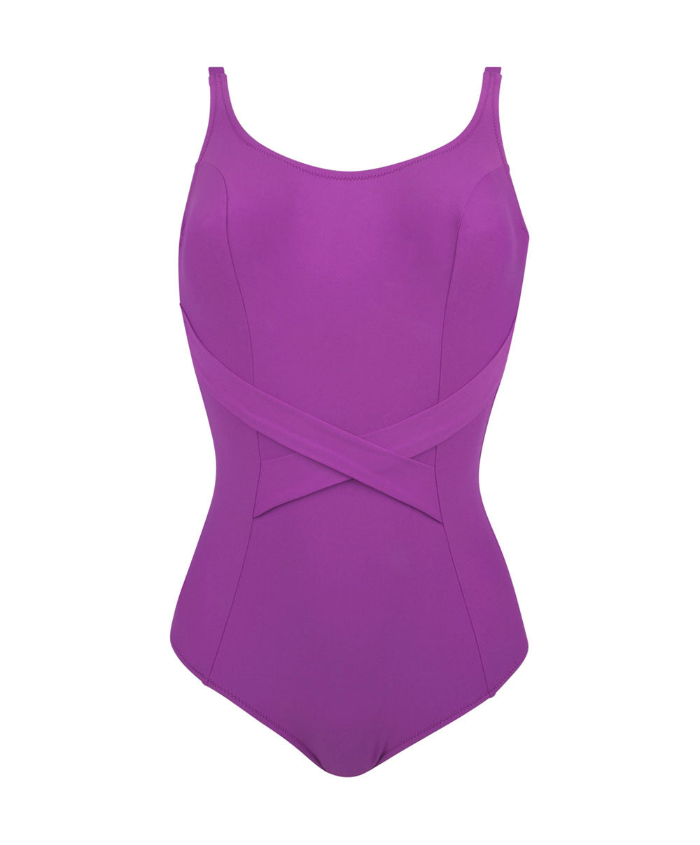Maillot de bain une pièce maintien avec armatures La Chiquissima émeraude Antigel Bain FBB6214-MA 1