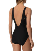 Maillot de bain une pièce dos ouvert Lise Charmel bain Éclat Rock noir ABB6970-NO