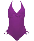 Maillot de bain une pièce séduction dos plongeant La Chiquissima émeraude Antigel Bain EBB9814-MA 1