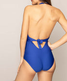 Maillot de bain une pièce dos nu sexy La Costa Antigel eau bleue Antigel Bain EBA9290-EB fashion