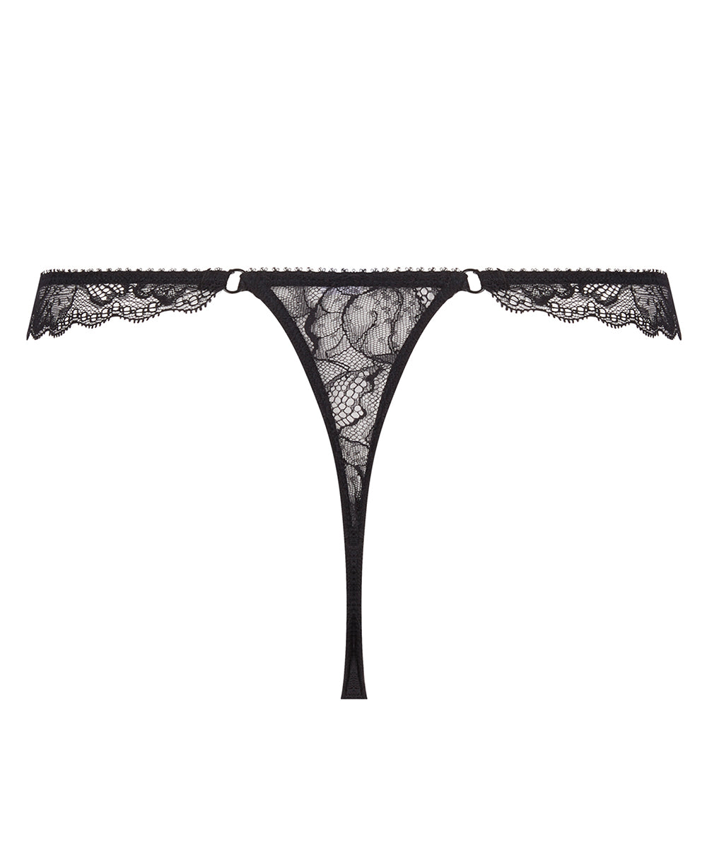 Mini-string sexy Lise Charmel Floraison Passion safran rose ACH0986-SR