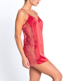 Nuisette babydoll en soie Lise Charmel Source Beauté hibiscus beauté ALH1772-HB