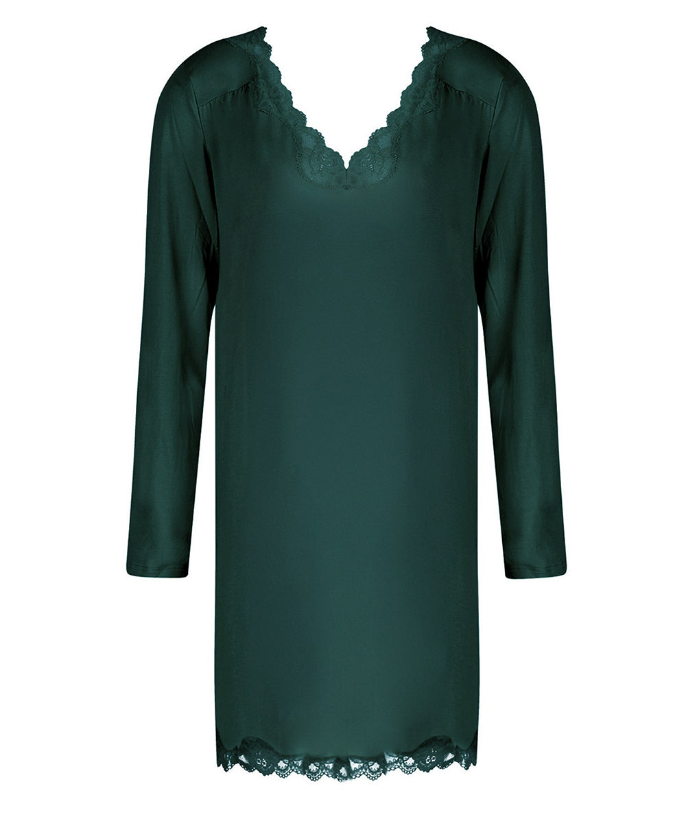 Nuisette manches longues bien être Antigel de Lise Charmel Simply Perfect vert anglais FNA1306-VA