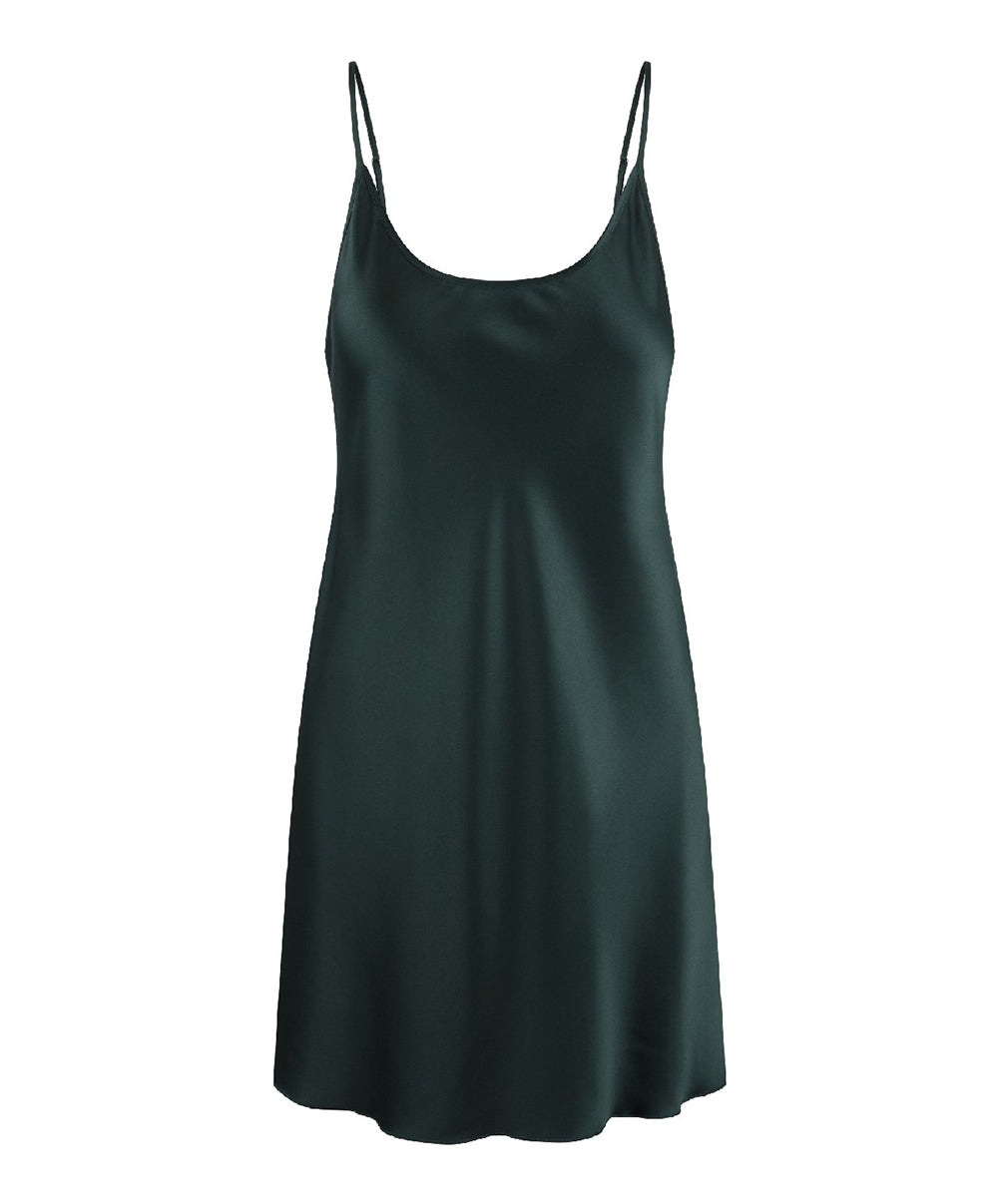 Nuisette sexy satinée "Garden Green" Lingadore Lingadore nightwear 7501CH-157-GAGR