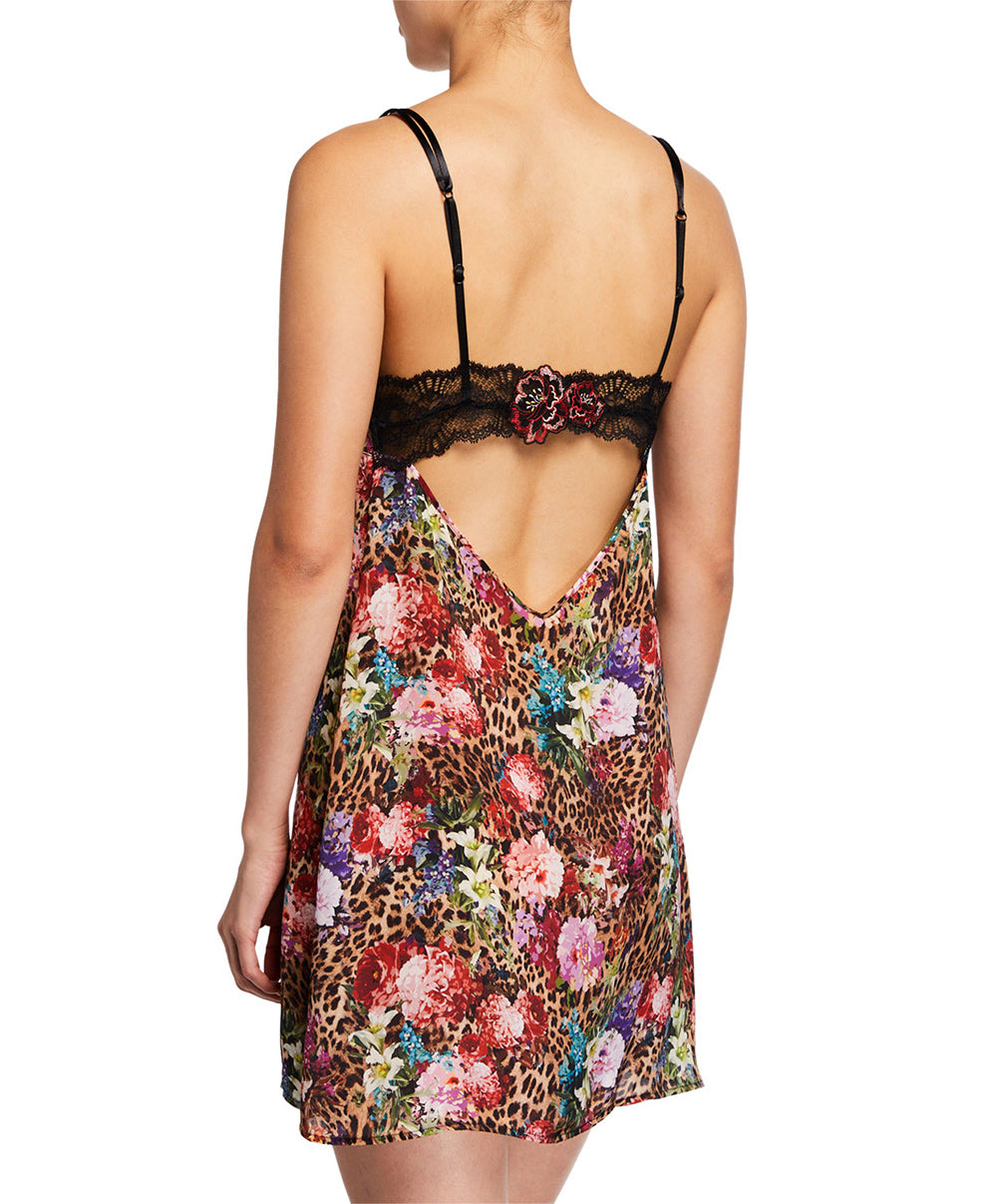 Nuisette sexy Lise Charmel Corolle fauve félin ALG1214-CF face