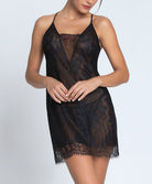 Nuisette sexy en dentelle Charme Secret noir Lise Charmel ALJ1233-CN 5