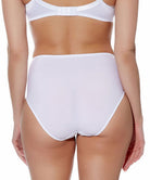Slip ventre plat Wacoal Eglantine blanc WEPFA862-WHE face