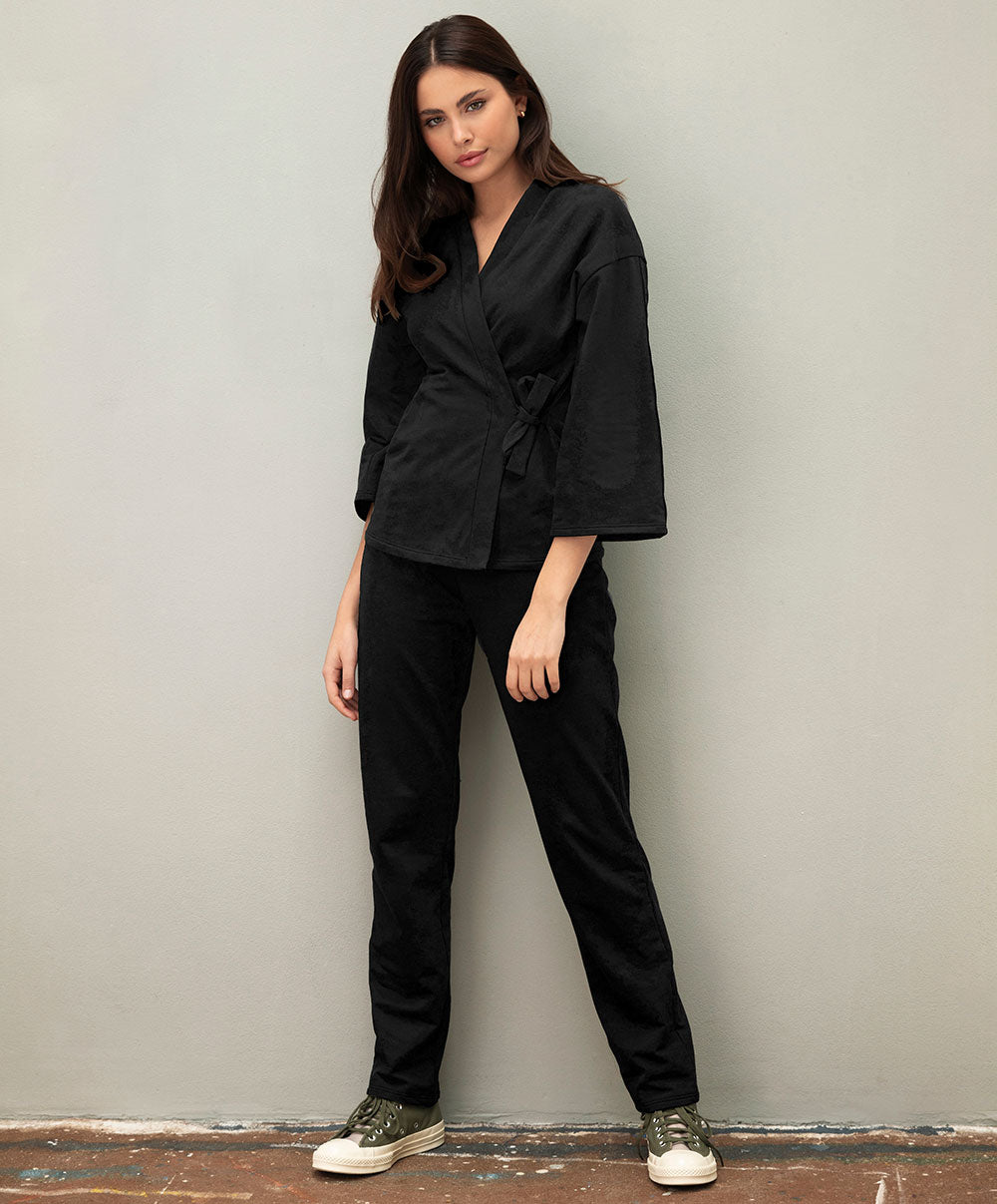 Pantalon Antigel de Lise Charmel Tressage Graphic noir ELC0037-TN