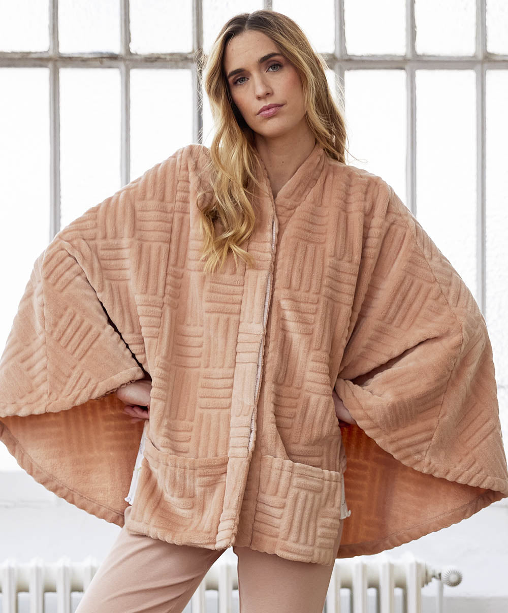 Poncho fourrure JILL Canat AH24-CA-JILL-PON-007