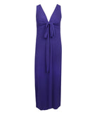 Robe de plage longue La Chiquissima purple Antigel Bain ESB1114-MP