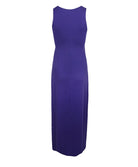 Robe de plage longue La Chiquissima purple Antigel Bain ESB1114-MP