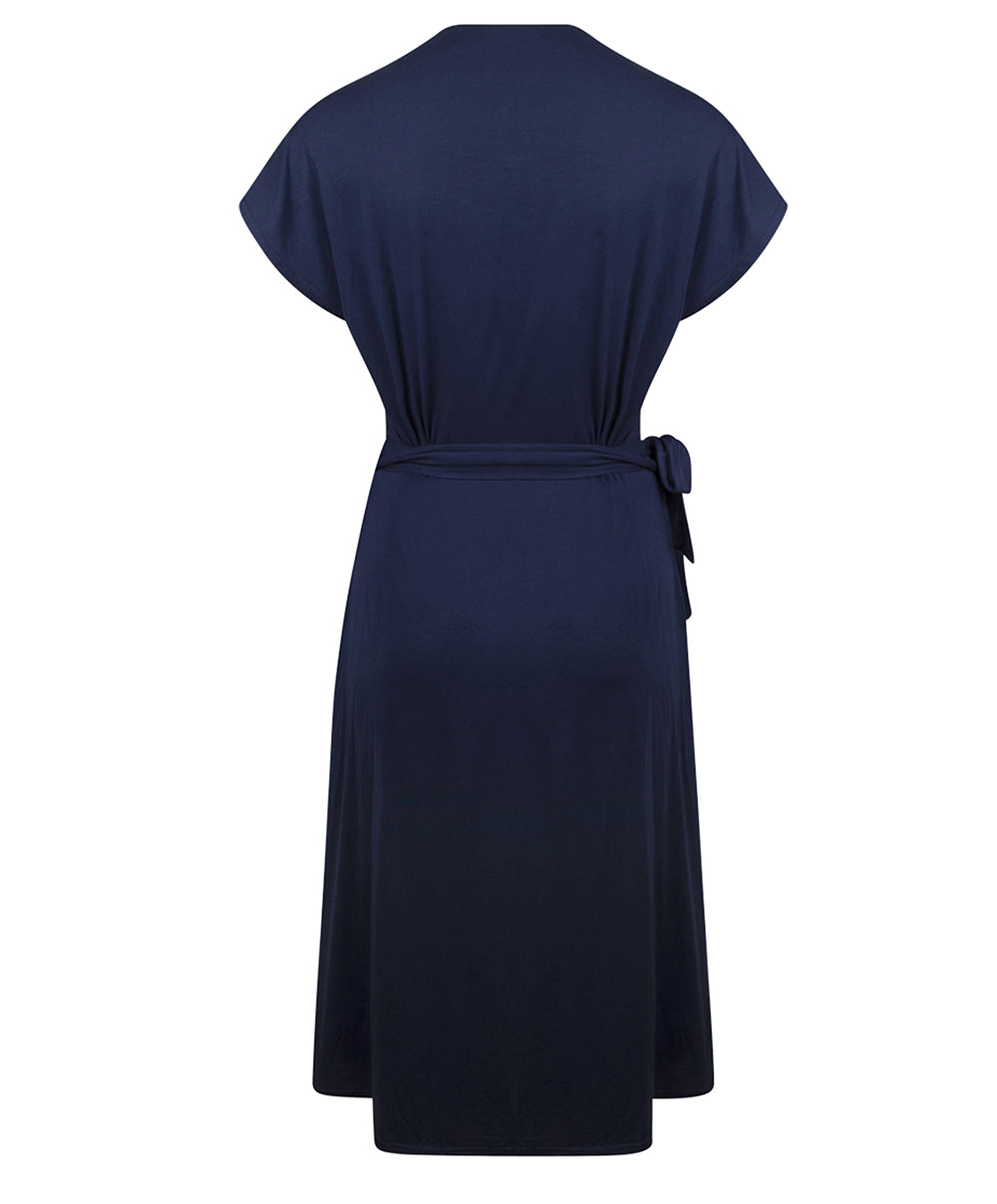 Robe de plage portefeuille La Chiquissima marine Antigel Bain ESB1214-MM 2