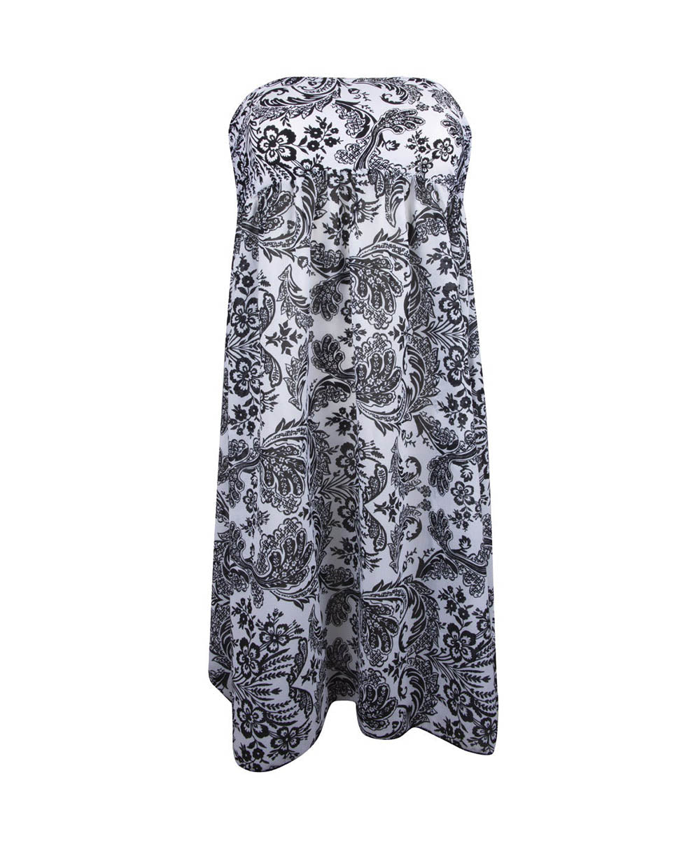 Robe jupe La bandana Blanc Antigel Bain ESB1394-BB