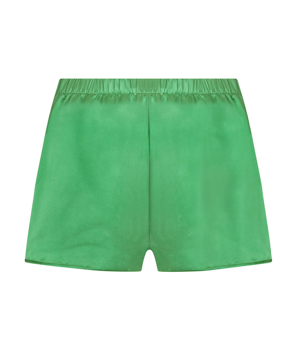 Short en soie Lise Charmel Dressing Floral émeraude ALC0188-DE