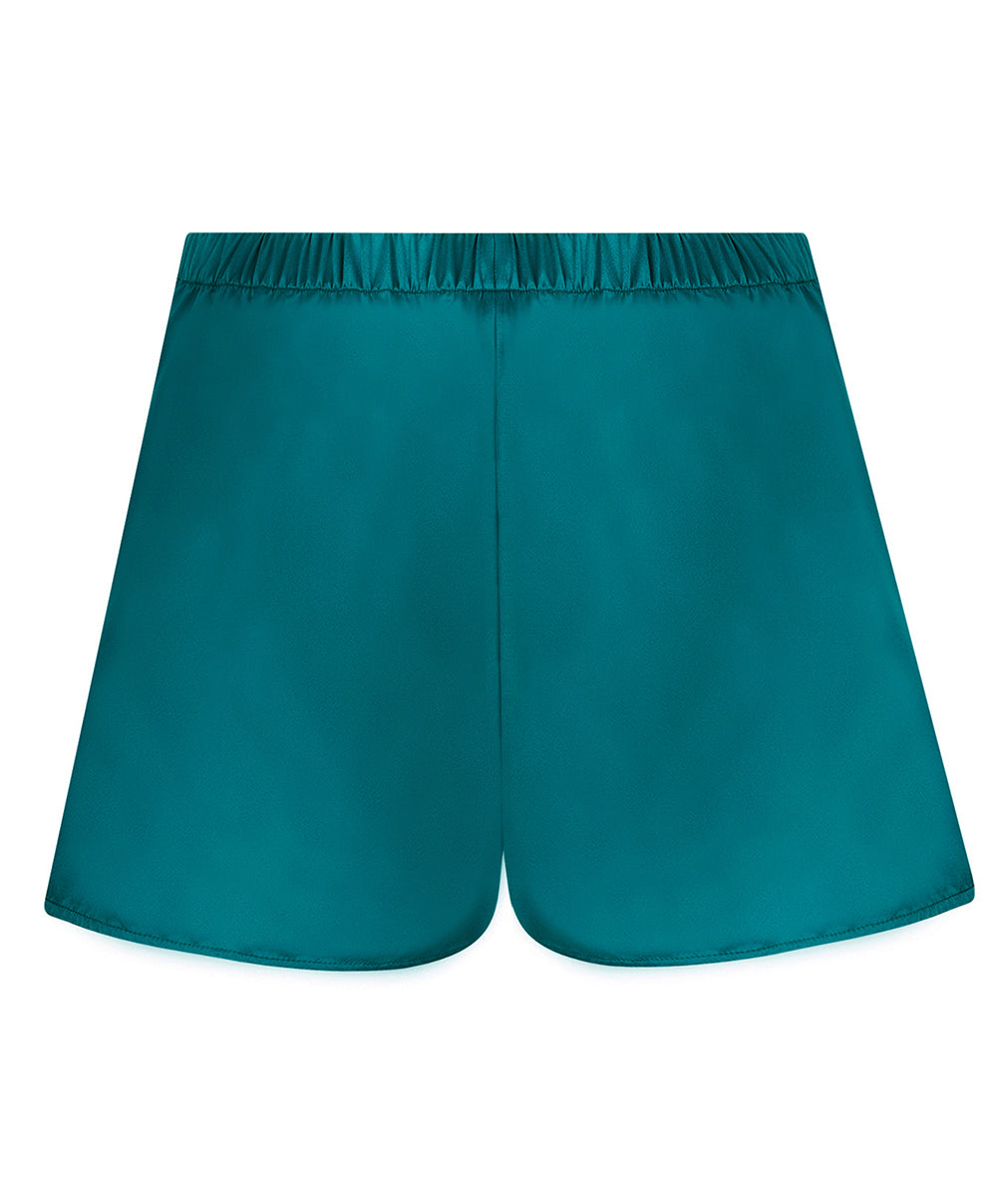 Short en soie Lise Charmel Sublime en Dentelle vert princesse ALH0113-VP