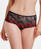 Shorty À Fleur de Toi rouge prodigieux Aubade IB70-RPRO