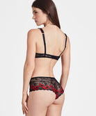 Shorty À Fleur de Toi rouge prodigieux Aubade IB70-RPRO