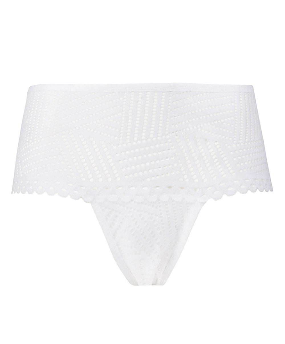 Shorty Antigel de Lise Charmel Tressage Graphic blanc ECC0437-TB