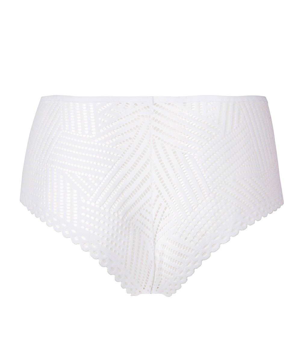 Shorty Antigel de Lise Charmel Tressage Graphic blanc ECC0437-TB
