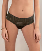 Shorty Antigel de Lise Charmel Tressage Graphic éclat aventure kaki ECC0437-EA