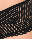 Shorty tressage graphic Antigel de Lise Charmel Noir ECC0437-TN