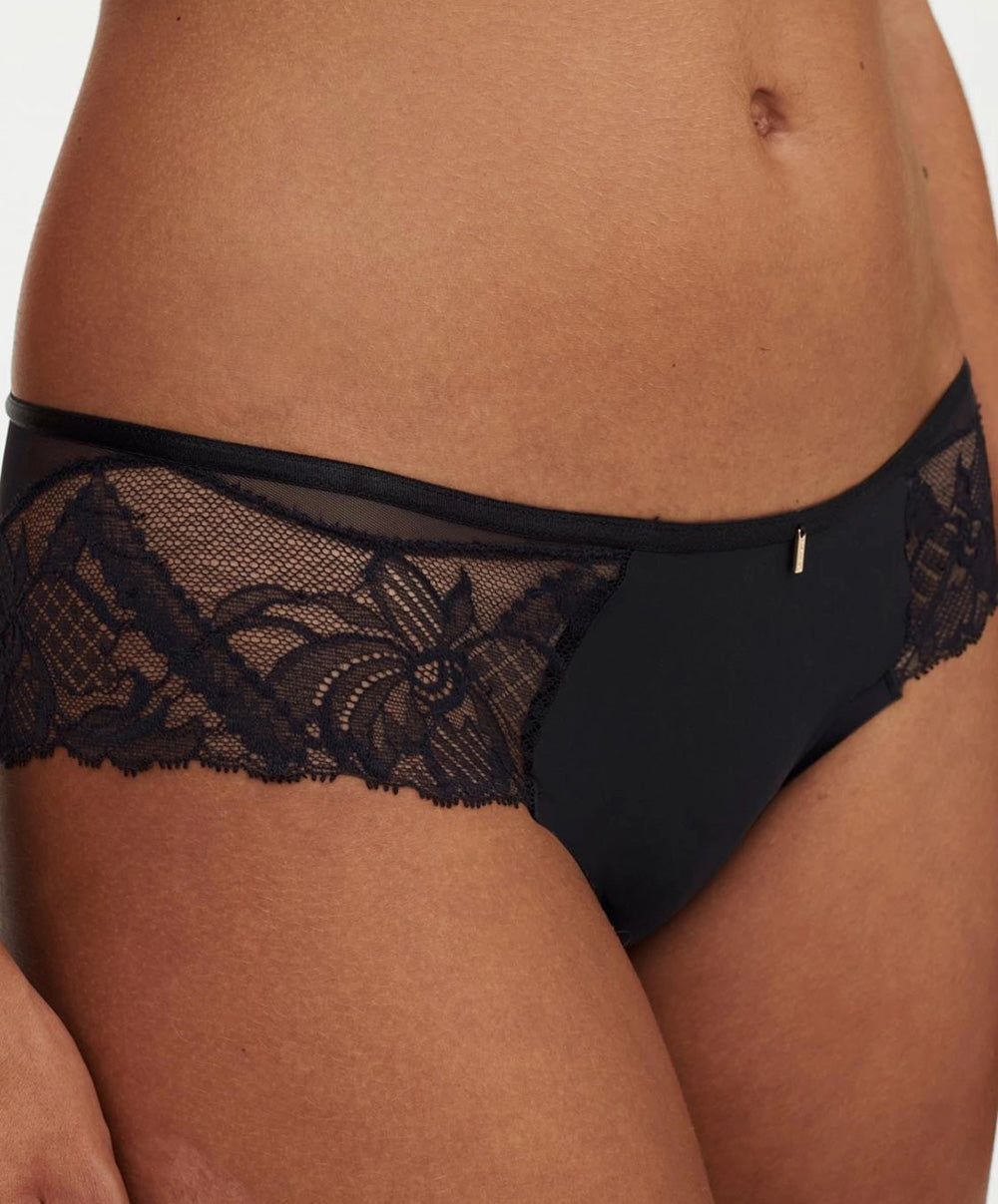 Shorty Chantelle Orangerie Dream noir C17Q40-011