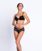 Shorty Lise Charmel Adorable en Sexy noir ACH0485-NO