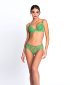 Shorty Lise Charmel Dressing Floral émeraude ACC0488-DE