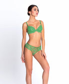 Shorty Lise Charmel Dressing Floral émeraude ACC0488-DE