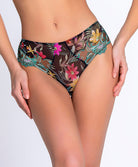 Shorty Lise Charmel Fleurs Étoiles éclat étoile (noir et multicolore) ACH0496-EE