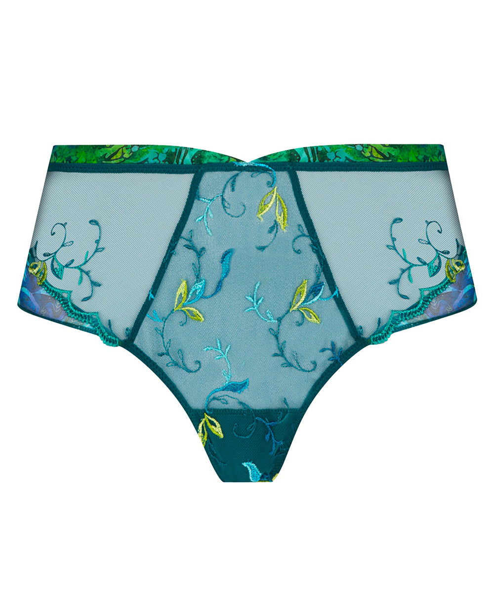 Shorty Lise Charmel Grâce Aquatique floral aqua ACH0493-FA