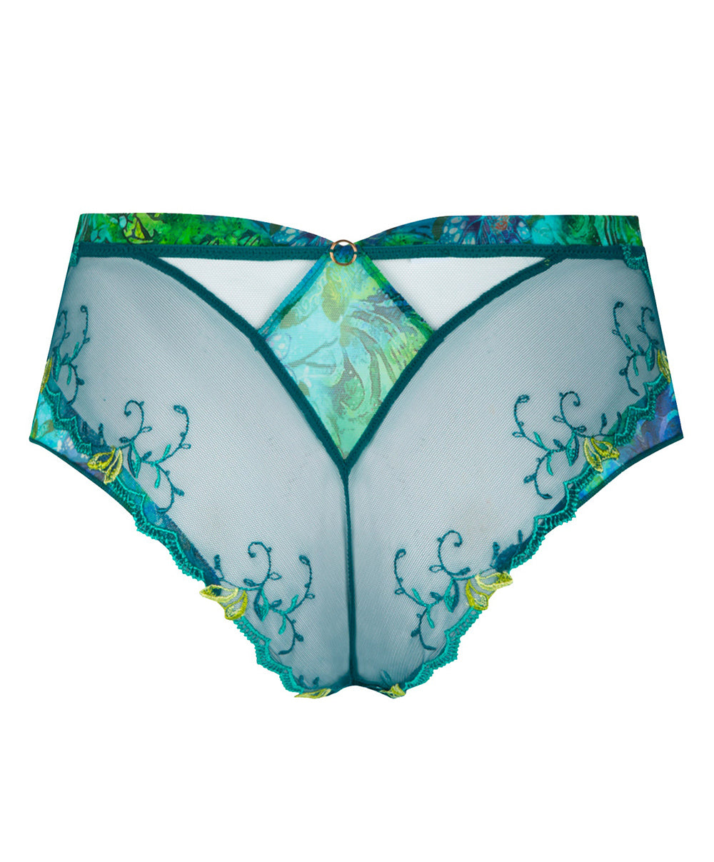 Shorty Lise Charmel Grâce Aquatique floral aqua ACH0493-FA