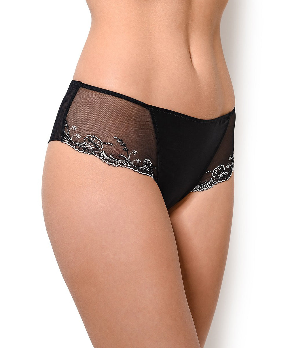 Shorty Lise Charmel Splendeur soie noir ACC0480-SN