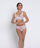 Shorty Lise Charmel Sublime en Dentelle blanc ACH0413-BL