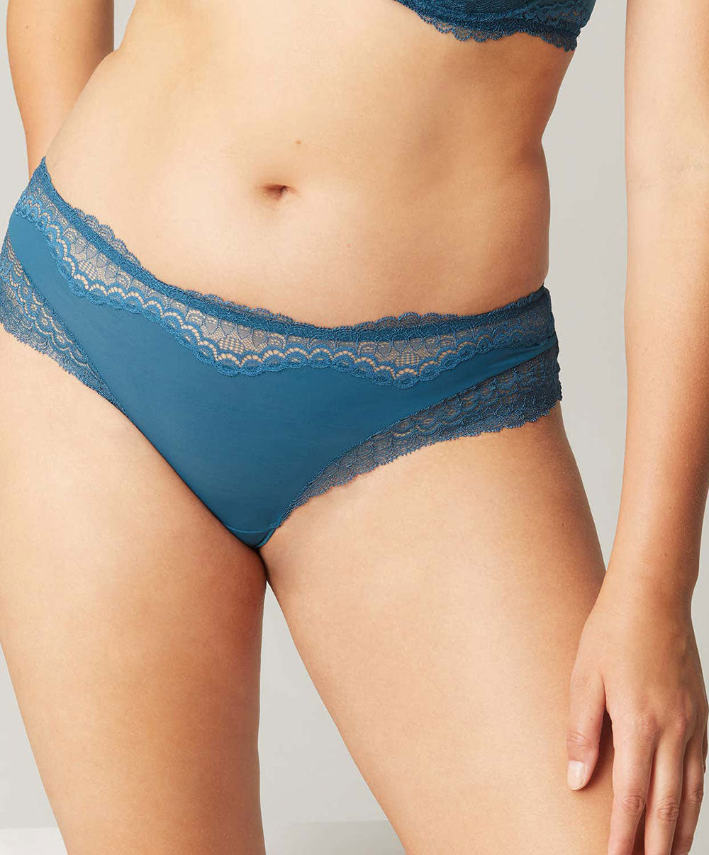 Shorty Eclat Bleu canard Simone Pérèle 13N630-579