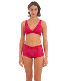 Shorty Wacoal Embrace Lace rouge persan WA067491-615