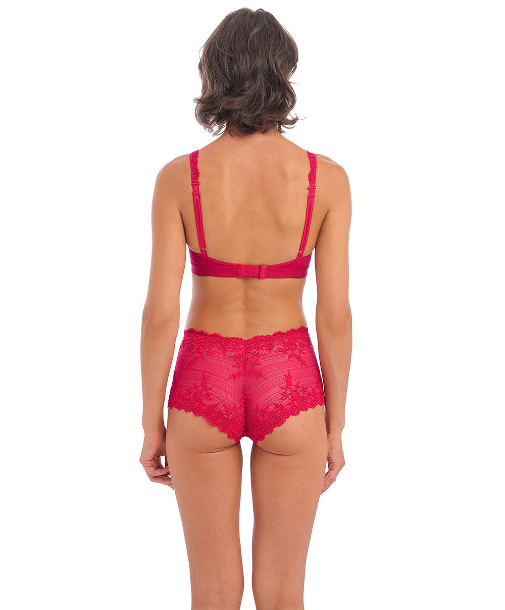 Shorty Wacoal Embrace Lace rouge persan WA067491-615