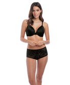Shorty dentelle Wacoal Net Effects noir WA845340-BLK