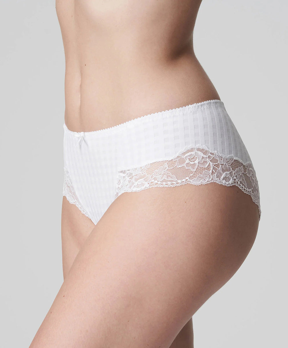 Shorty dentelle "Hotpants"  PrimaDonna Madison blanc 0562127-WIT