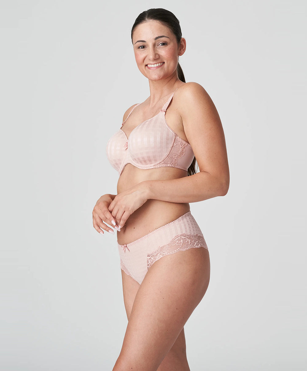 Shorty dentelle "Hotpants"  PrimaDonna Madison rose poudré 0562127-PWD