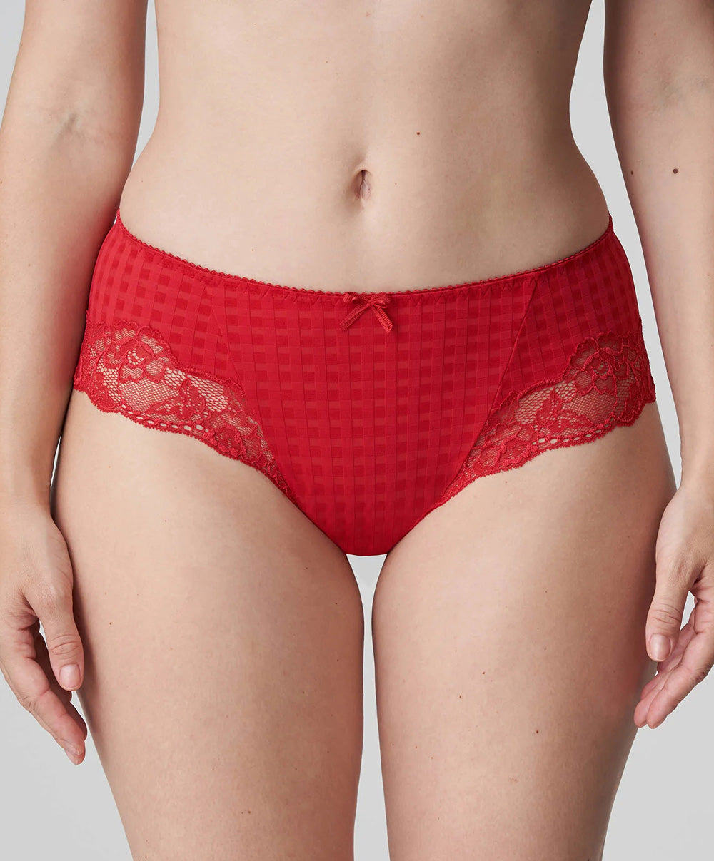 Shorty dentelle "Hotpants"  PrimaDonna Madison rouge scarlet 0562127-SCA